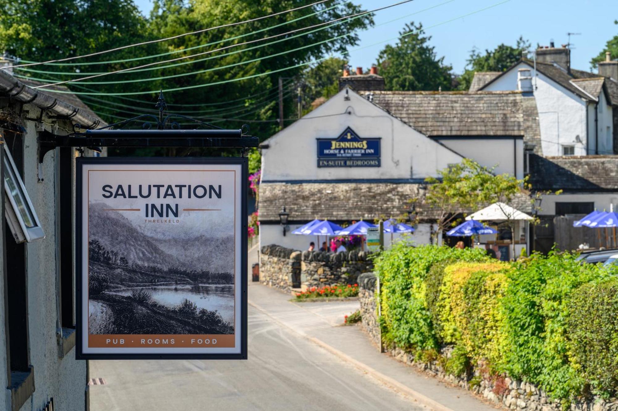 The Horse And Farrier Inn And The Salutation Inn Threlkeld Keswick Eksteriør bilde